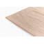 Tapis d'intérieur tissé à la main géométrique rose 2 pi 3 po x 8 pi Momeni Caicos-121098915