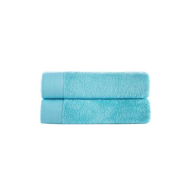 Serviettes de bain 2 pièces Brooks Brothers, Verre de mer