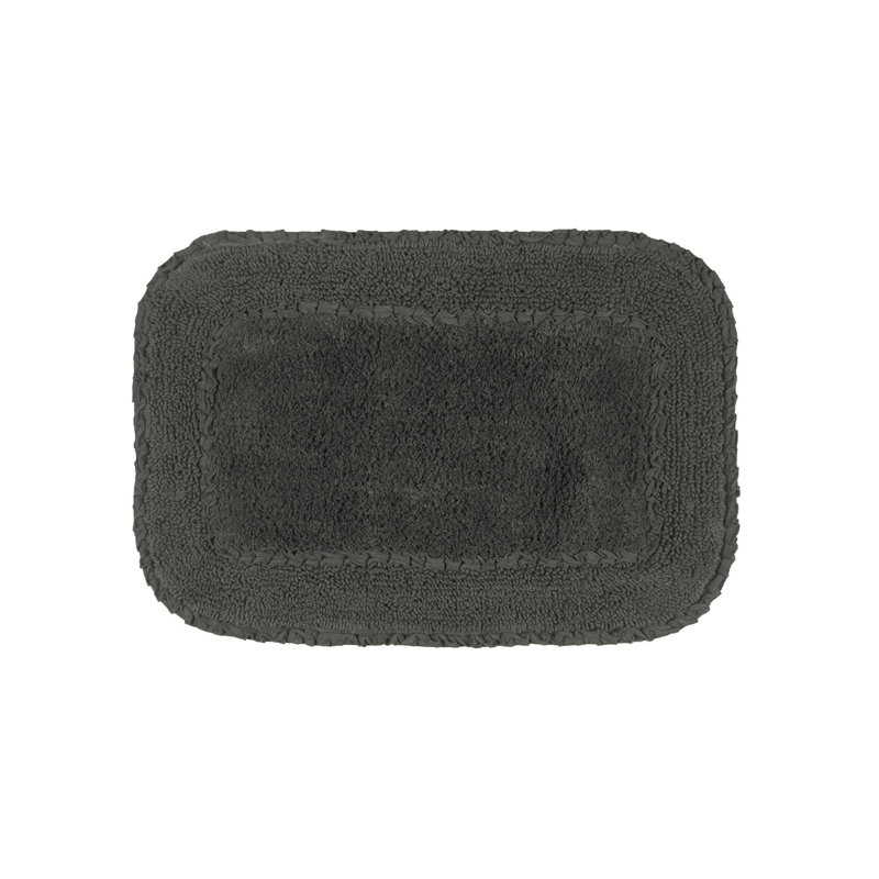 Maytham Bath Rug, Gray, Rectangle - 17" W x 24" L