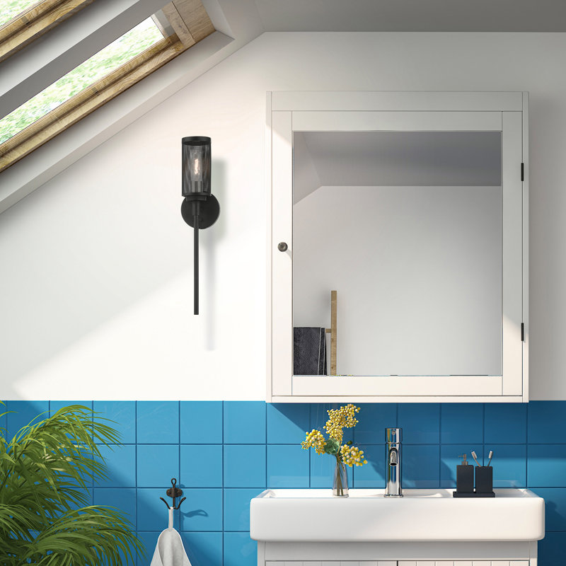 Emilia Steel Wallchiere, Black