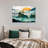 Stunning Tempered Glass Wall Art Painting, 27.6 x 39.4 inches | 100% Tempered Glass, Thickness: 0.16 inches | Elegant Home Decor for Living Room or Office, Durable & Easy to Clean, Perfect Gift Idea