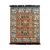 Rug & Kilim’S Classic Transitional Rug In Beige Brown Floral Pattern
