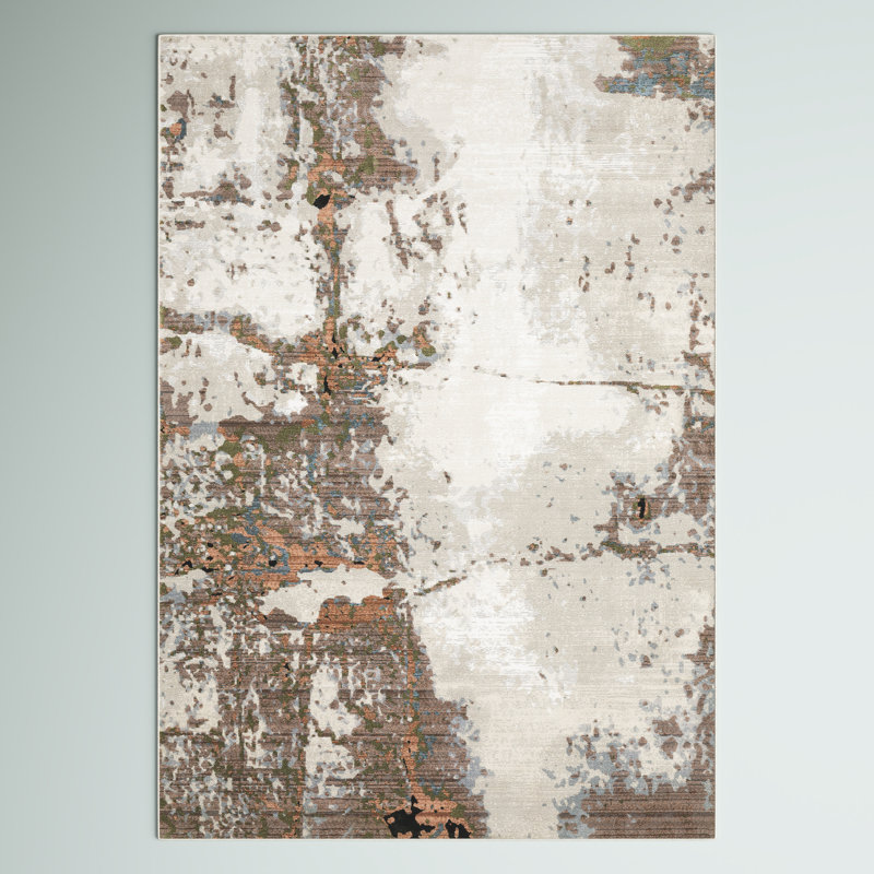 Belinda Abstract Rug, Rectangle 3'3" x 5'