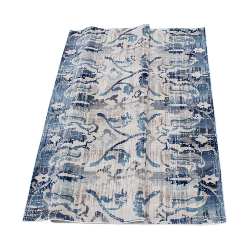 Morvant Floral Indoor Rug, Rectangle 3'2" x 5'2"