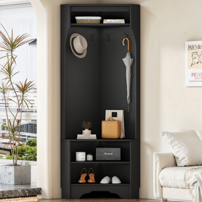 Arbre d'entrée minimaliste avec banc à chaussures Minimalist