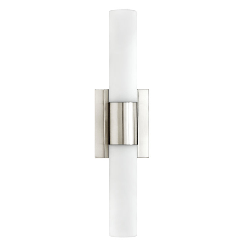 Applique murale pour salle de bain 1 lumière Portia, Nickel poli