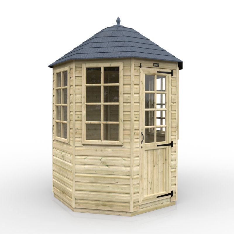 6 x 6 Ft. Shiplap Corner Summer House