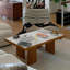 Table basse simple en bois massif-110602406