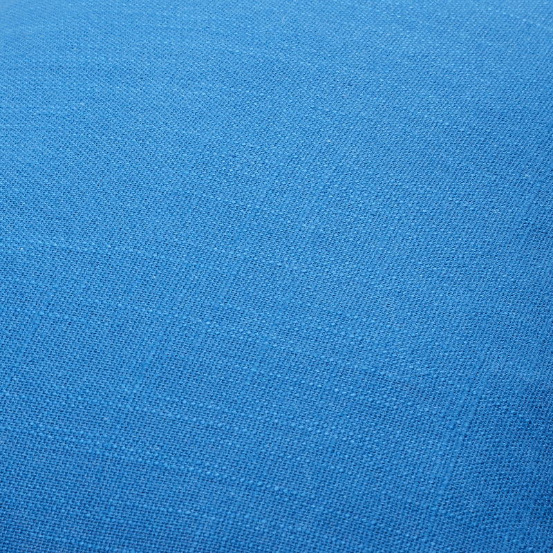 Natalia Cotton Throw Pillow, Down, Blue