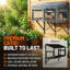 Wooden Cat Catio Window Box Enclosure, Expandable Window Perch House, Secure Indoor Outdoor Haven For Multi Cats