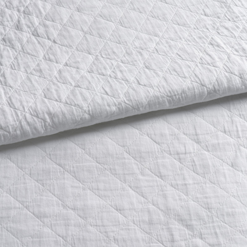 Courtepointe Amity, Courtepointe simple / simple TG, Blanc