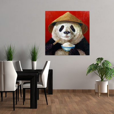 Panda contemporain, art urbain