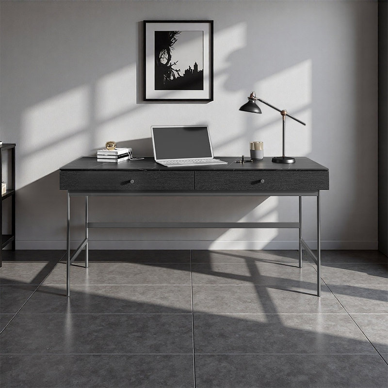 Petit bureau de style italien, H 31,89 po x l 55,12 po x P 23,62 po