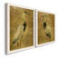 «Gold Crane at Dusk I», ensemble de reproductions d'art sur toile encadrées-1671585474-1671585480