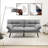 Dwyn Single 72'' Upholstered Convertible Sofa