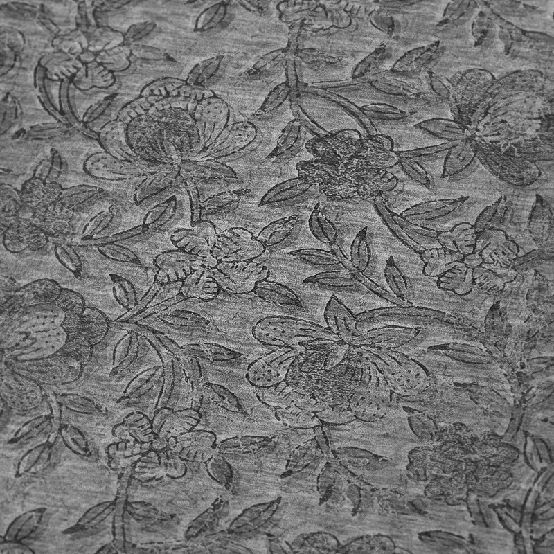 Jeté floral Sherpa ASB771 Addison, Grey Floral 2