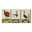 Heron Portrait IV - Toile tendue avec châssis sur mesure - 3 pièces-774752042