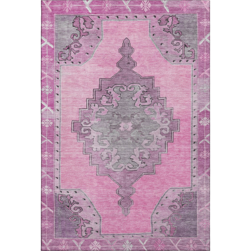 Tapis de qualité supérieure lavable à la machine AMF1731, Rectangulaire 8 pi x 10 pi