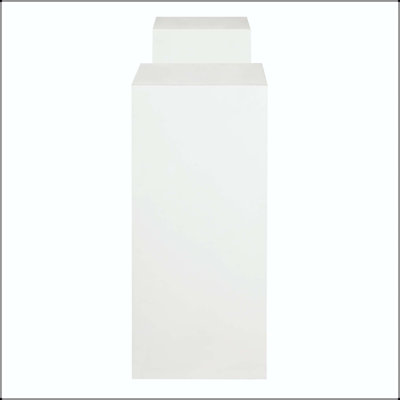 Banc de rangement tout-en-un avec coussin, tiroirs et tablettes ouvertes - blanc
