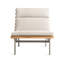 Perch Outdoor Teak Chaise Lounge-48482368-96832057