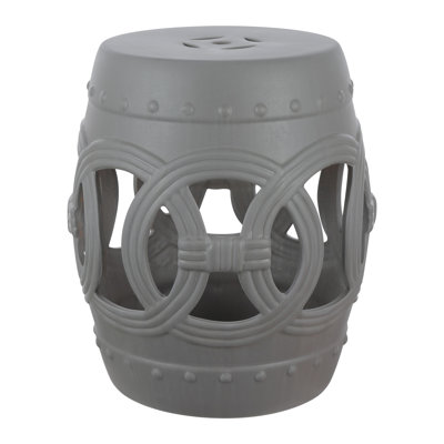 Brasstown Ceramic Accent Stool