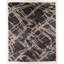 Handmade Cotton and Silk Abstract Area Rug