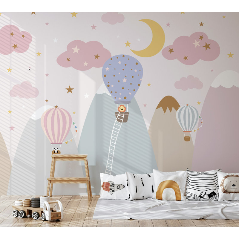 Papier peint pastel pour enfants Kids, L 100 po x l 150 po