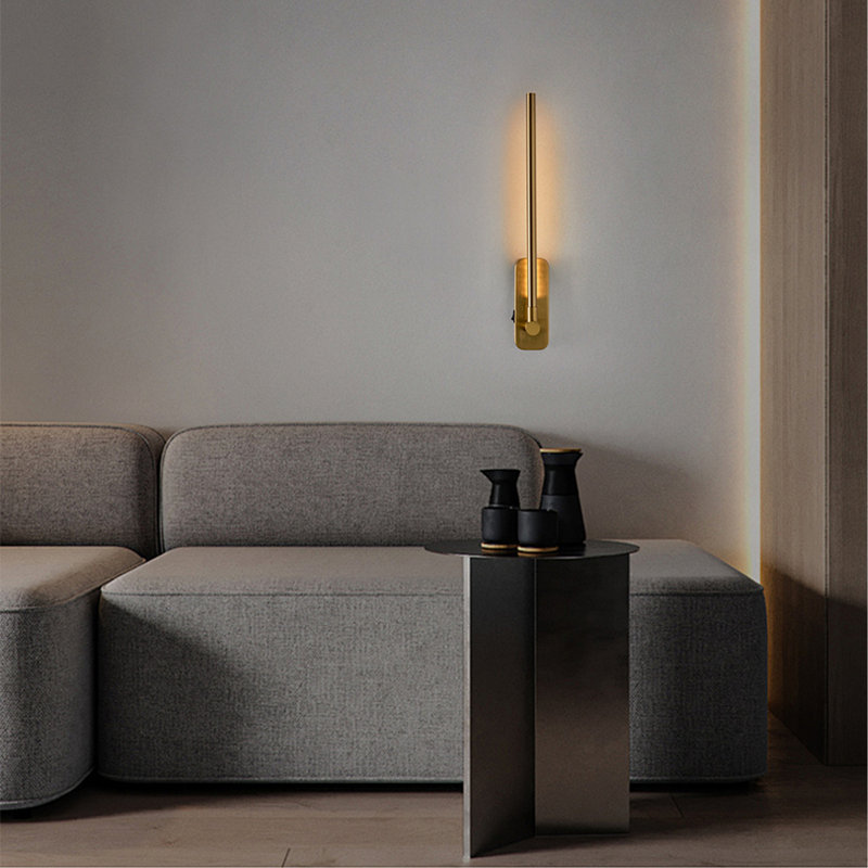 Appliques murales à piles avec télécommande, lumières DEL rechargeables pour lumières murales sans fil à DEL avec luminaires muraux magnétiques, laiton doré à intensité variable 3CCT
