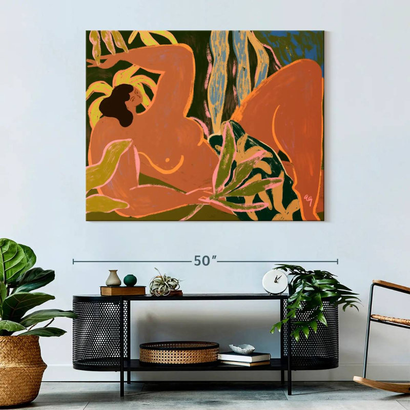 Lazy, 36" H x 45" W