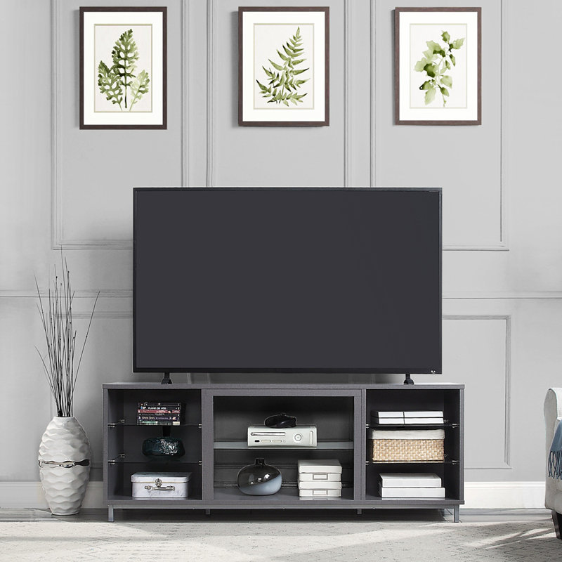 Meuble télé 60 po Brighton, Gris