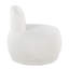 Chaise d'appoint en tissu sherpa Alara-122622445