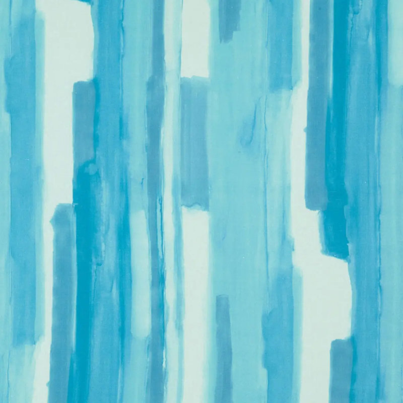 Tissu aquarelle Schumacher x Miles Redd, Aigue-marine