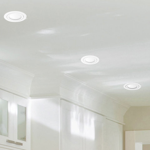 Slimline 4'' 9 Watt Dimmable Air-Tight IC Rated Recessed Lighting Kit
