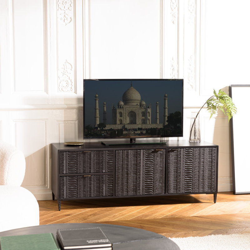 Muhidin Unfinished TV Stand for TVs up to 75"