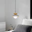 Luminaire suspendu noir à 1 lumière Makrina-765452771