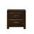 Walnut Finish Nightstand