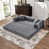 Dark Gray Corduroy