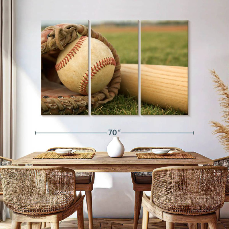 Sireci Baseball Necessities, 42" H x 65" W
