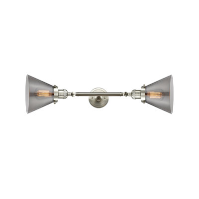 Éclairage pour meuble-lavabo 2 lumières rétro Lavalley