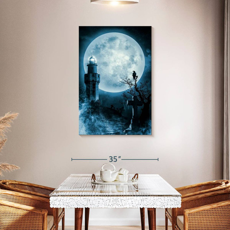 Kelan Halloween Castle, 24" H x 16" W