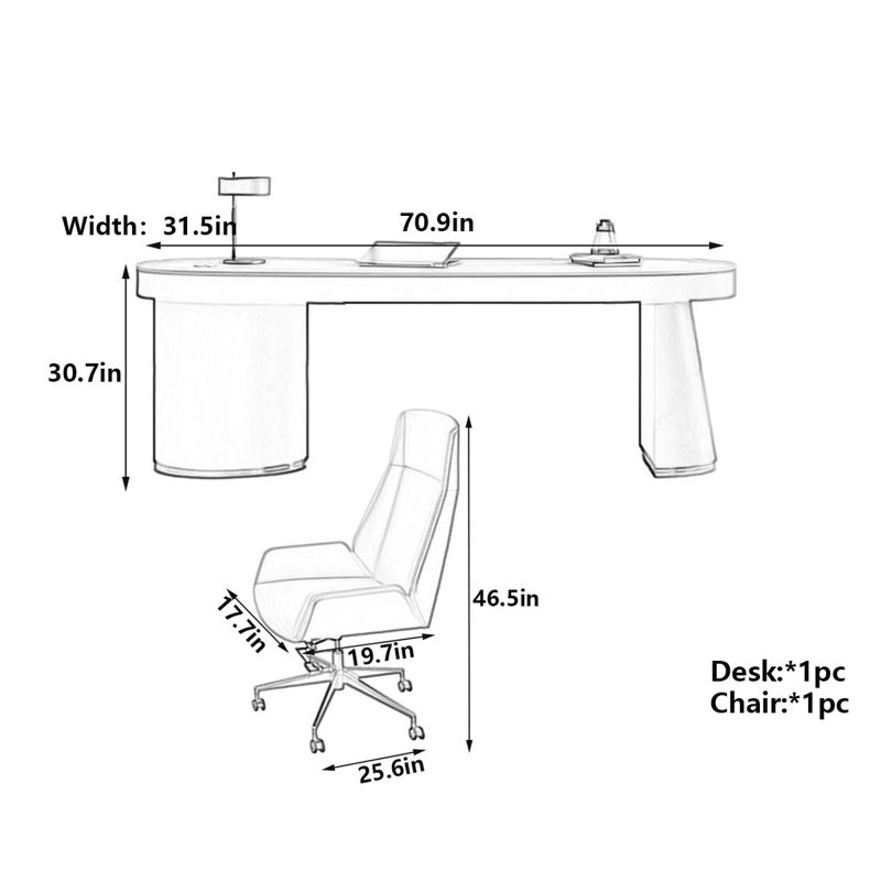 Gontarz, 30.7" H x 70.9" W x 31.5" D
