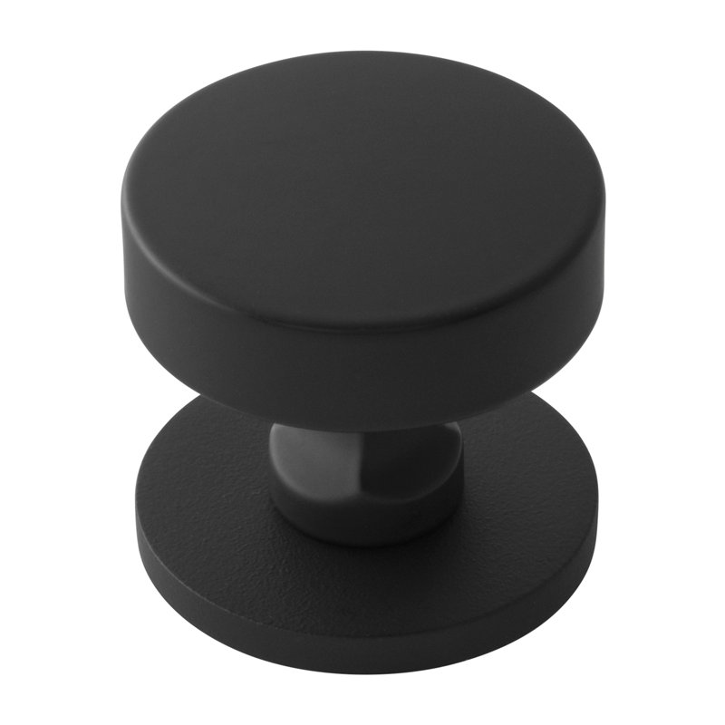 Parkview Collection Knob Backplate - 1-1/2 " Diameter Cabinet Knob - Transitional Hardware for Drawers & Cabinets