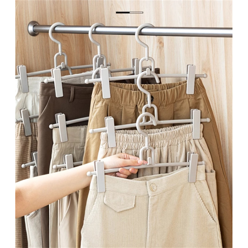 Pinces en plastique pour pantalons antidérapants, 30