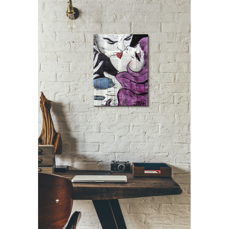 « passion pop », reproduction d’impression sur toile, H 34 po x l 26 po x P 1,25 po