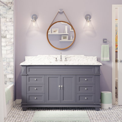 60'' Single Bathroom Vanity with Top