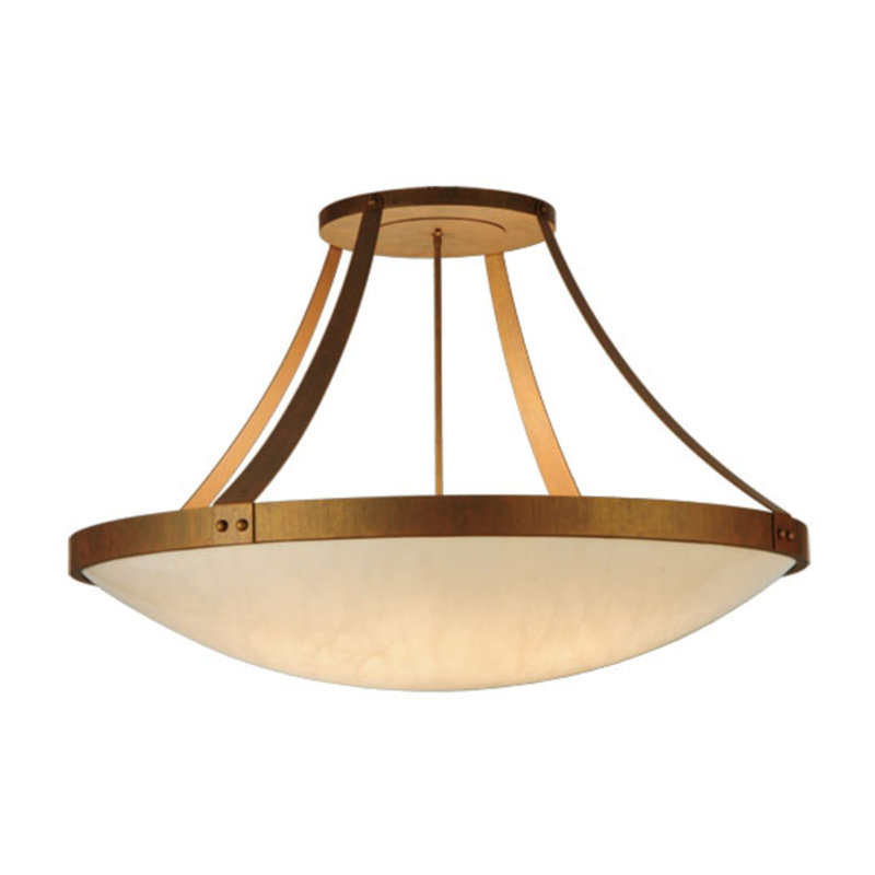 Urban 8 - Light Semi Flush Mount