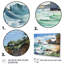 «Coastal Cliff In Australie», reproduction sur toile-1174921188-1174921191
