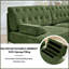 Canapé modulaire en L avec repose-pieds Chesterfield-1362351766