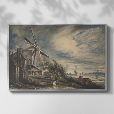 A Mill Near Colchester, c. 1833-John Constable-Framed Gallery Wrapped Canvas