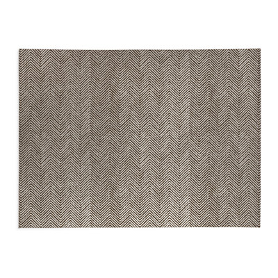 Chevron Groove Low Profile Kitchen Mat